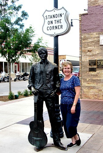 Standin' on the Corner in Winslow, Arizona - Carol Cox