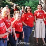 Followed by the girl counselors