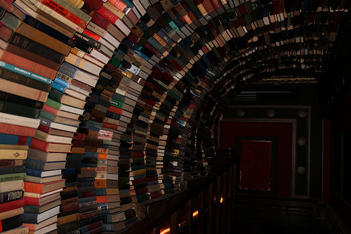 Upstairs in the The Last Bookstore by intellichick