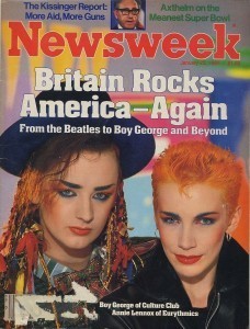 Boy George and Annie Lennox