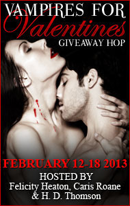 Vampires for Valentine's Giveaway Hop
