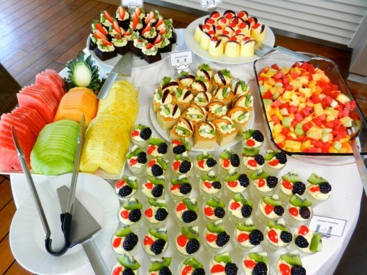 dessert on board