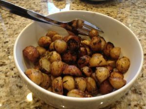 Oven-roasted potatoes