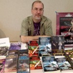 John Everson, sharing a signing table with Bill Gagliani