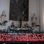 Theatinerkirche - vigil candles