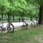 Near Englischer Garten - treble clef fence!