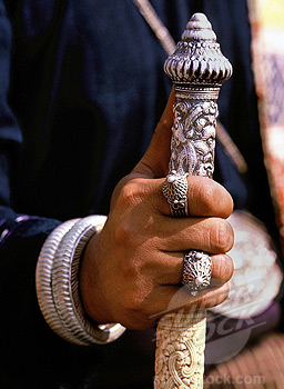 Lanna style sword, Northern Thailand, Southeast Asia, Asia (1890-90232 / 238-4895 © Robert Harding Picture Library)