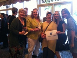 HNS11 from left authors Elizabeth Loupas, Sophie Perinot, Susanne Dunlap, Marci Jefferson, and Heather Web