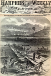 A cover from one of the issues of Harper's Weekly.
