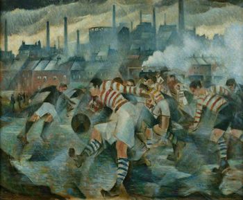 Cr nevinson any wintry afternoon