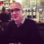 Randolph at Gregory's Coffee, pre-party