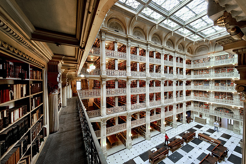 Peabody Library by integrity_of_light