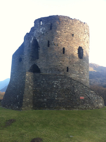 Dolbadarn castle near Llanberis.