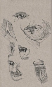 Series 400, done with Pilot Prera, Noodler's Lexington Gray ink