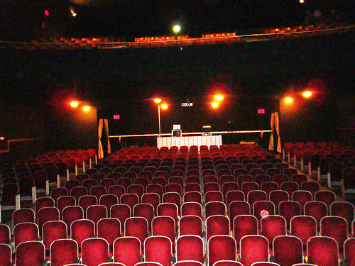 Rialto view from stage