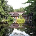 West side of Main Lodge and Dorm