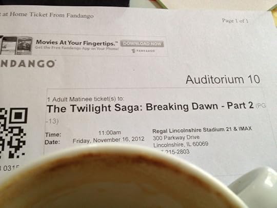 Breaking dawn ticket