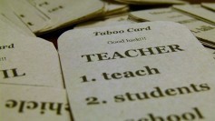 Taboo game cards - CC photo by Flickr user Geekyteacher
