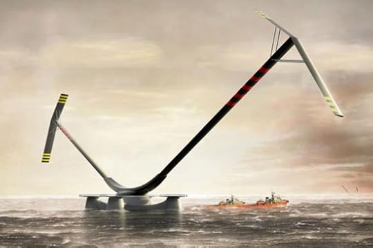 A futuristic offshore VAWT concept