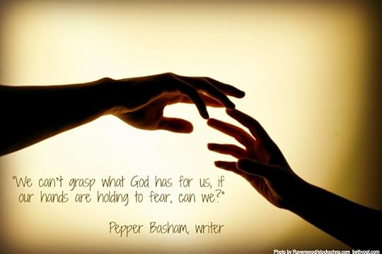 2 hands quote by Pepper Basham 7.17.13
