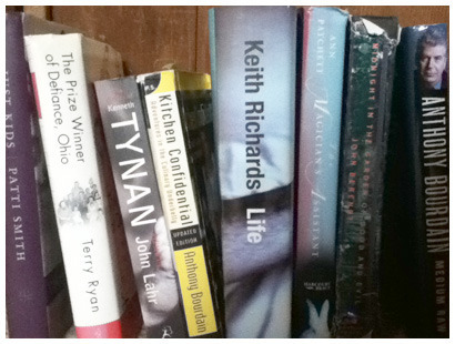 Alison Tyler's book shelf