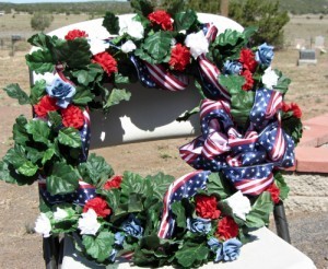 Memorial Day wreath - Carol Cox