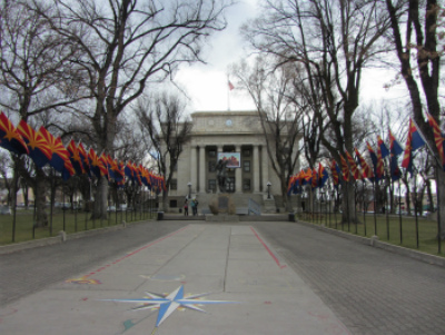 Prescott Courthouse - Arizona Centennial - Carol Cox