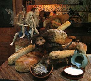 Faeries in the Kitchen by Wendy Froud