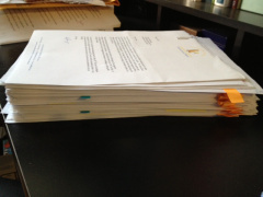 The manuscript!