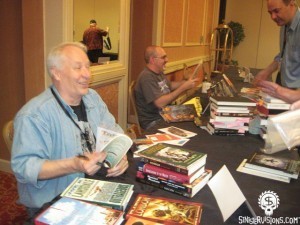 Signing with the also legendary Joe R. Lansdale.