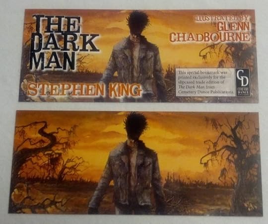 The Dark Man by Stephen King Bookmark
