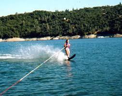 Not me - I have a blue bathing suit. But I do prefer slalom skiing.