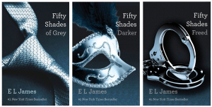 E.L. James started writing fan fiction on message boards.