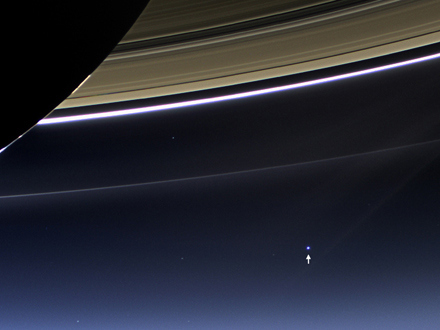 Earth from Saturn