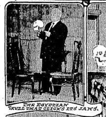 Newspapger clipping of Mystery House