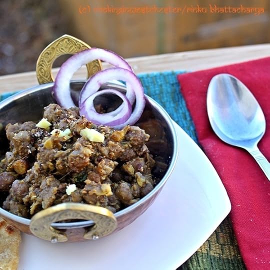 Pindi Chana- Dark and Spicy North Indian Chickpeas