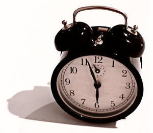 alarm clock, bought from IKEA