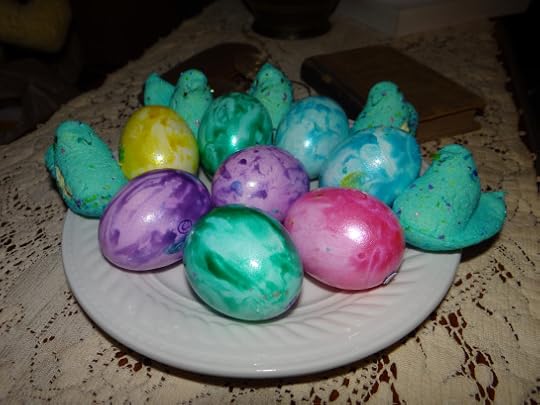 Easter Eggs and Peeps