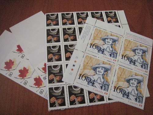 Canadian stamps