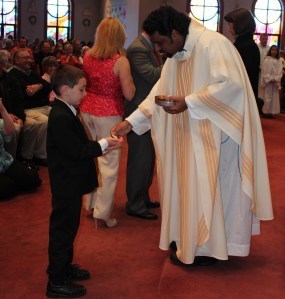 Alex first Communion