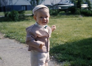 David ready for church