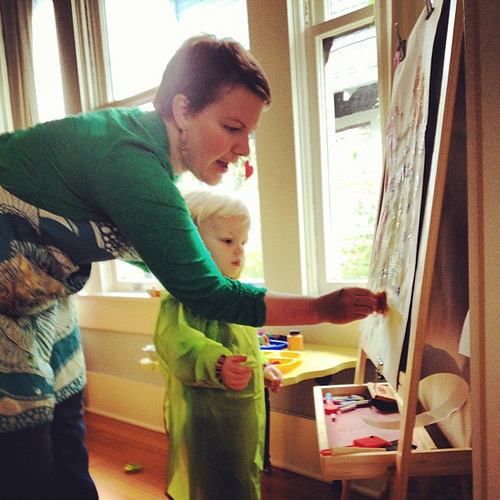 Collaborating with True is one of my favorite pastimes. The current scene.