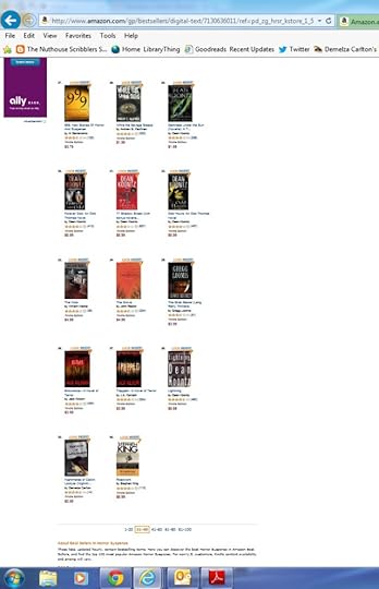 Nightmares No 39 ranking Top 100 with other books