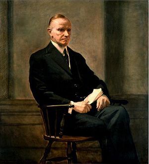 English: Calvin Coolidge. 30th President of th...