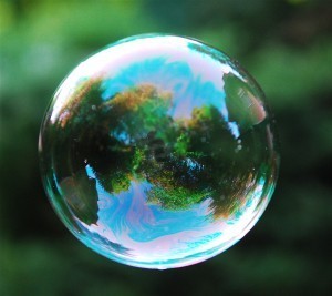 Does the size of your bubble match the size of your aspirations?