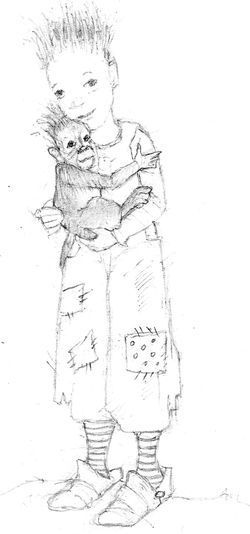 Drawing by Terri Windling