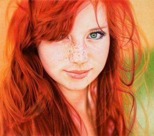 Vashti Quiroz-Vega's Blog_redhead_girl___ballpoint_pen_by_vianaarts-d5531ab