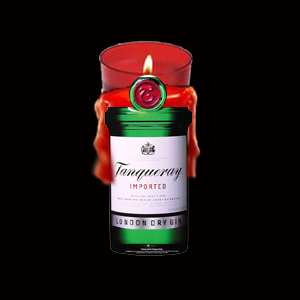 Then my homey Dr. Dre stepped in with a gang of Tanqueray Candles