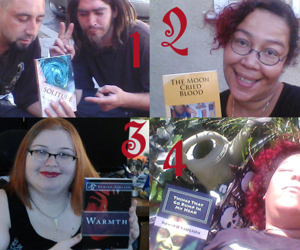 Count them - 1,2,3,4, 4 Books, hahahahahah!