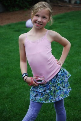 Rylee's Pcoket Girls Tank